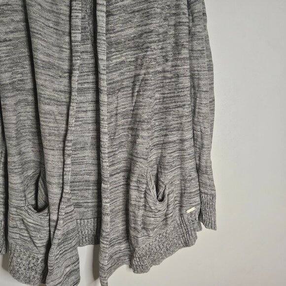 Aritzia Wilfred Silk/Cashmere Blend Open Front Cardigan Large - Picture 3 of 6